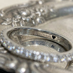 The "Forever & Always" Half Eternity Diamond Band | Premium Platinum Comfort Fit--Last Day Sale🔥90% OFF