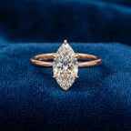 The Upgrade You Deserve: Breathtaking Marquise Solitaire Ring--Last Day Sale-90% OFF🔥