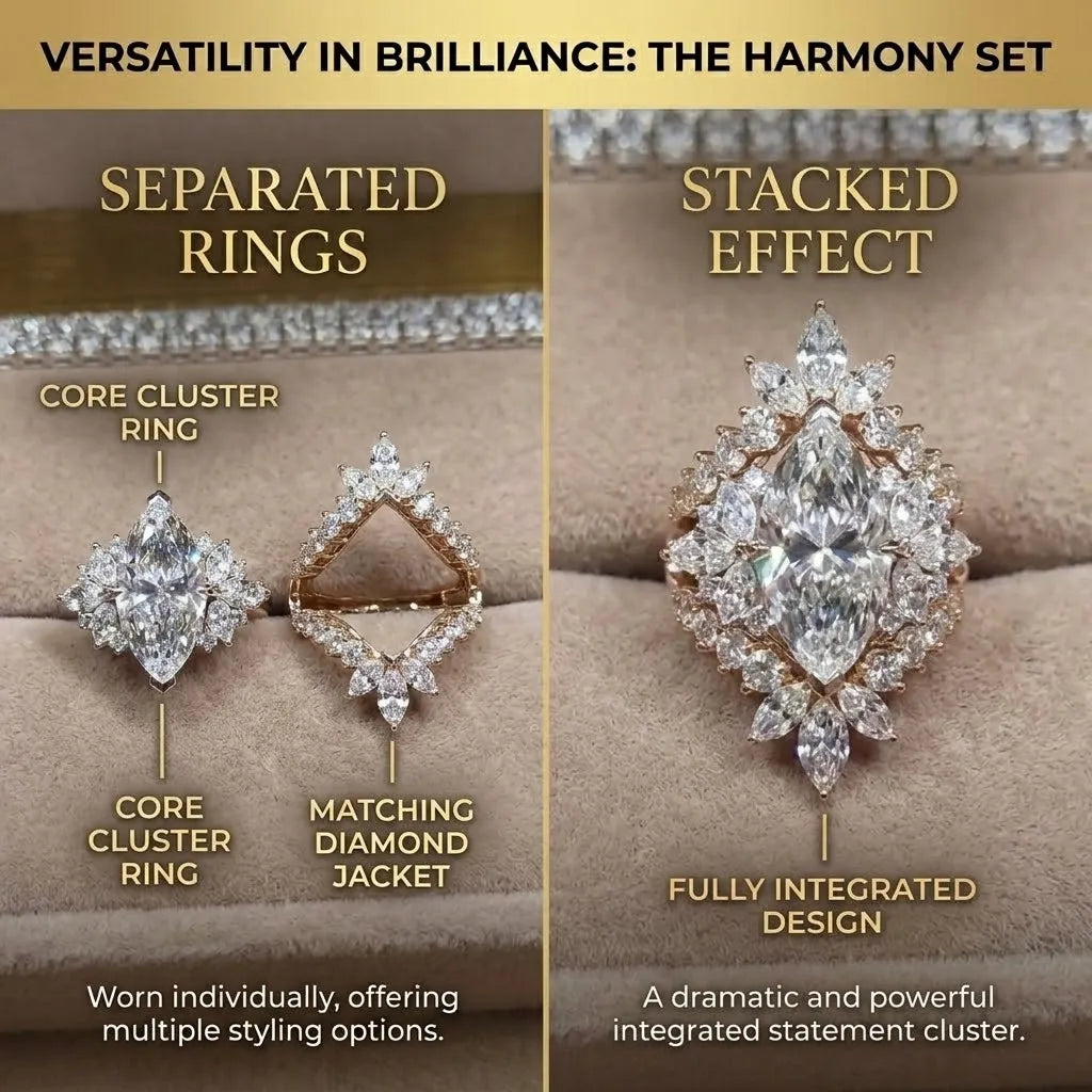 Timeless Radiance: The Signature Marquise Statement Ring --Last Day Sale-90% OFF🔥