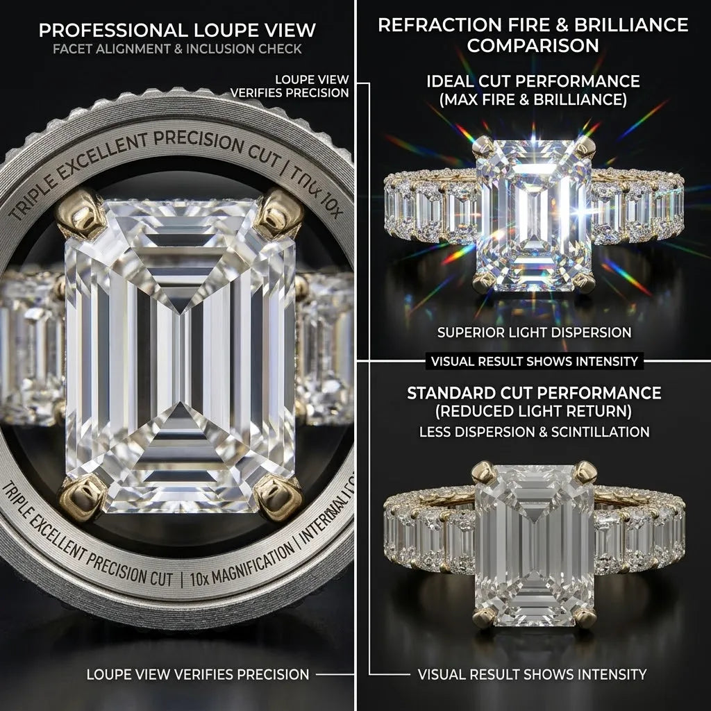 Emerald Cut Ring in 14K Gold: The Timeless Mark of Quiet Luxury--Last Day Sale-90% OFF🔥