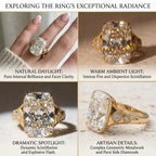 The Heirloom Collection: Vintage Elongated Cushion Ring for Everyday Brilliance--Last Day Sale-90% OFF🔥