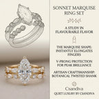 The Sonnet Marquise Set: Effortlessly Elongate Your Fingers with Timeless Elegance--Last Day Sale-90% OFF🔥