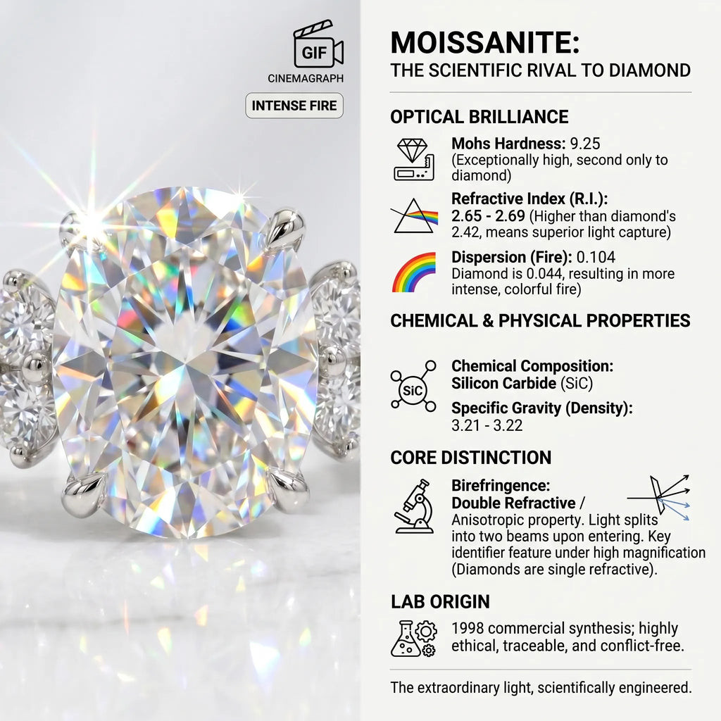 The Oval Nova™ Premium Moissanite Ring | Vintage Elegance & Worry-Free Travel Diamond Alternative--Last Day Sale-90% OFF🔥
