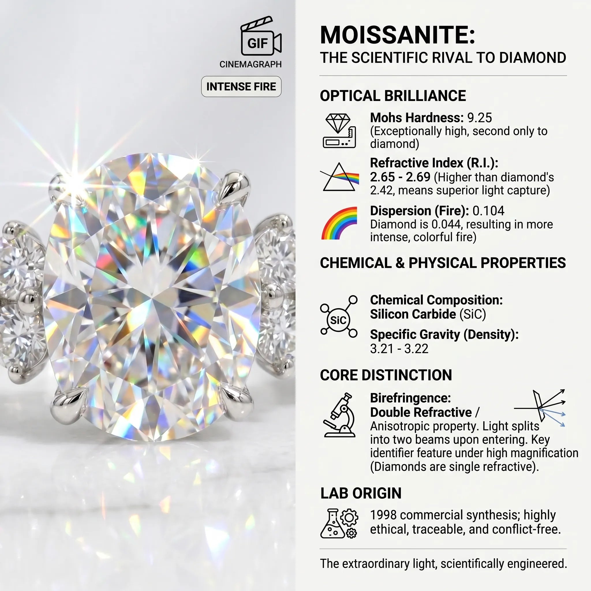 The Oval Nova™ Premium Moissanite Ring | Vintage Elegance & Worry-Free Travel Diamond Alternative--Last Day Sale-90% OFF🔥