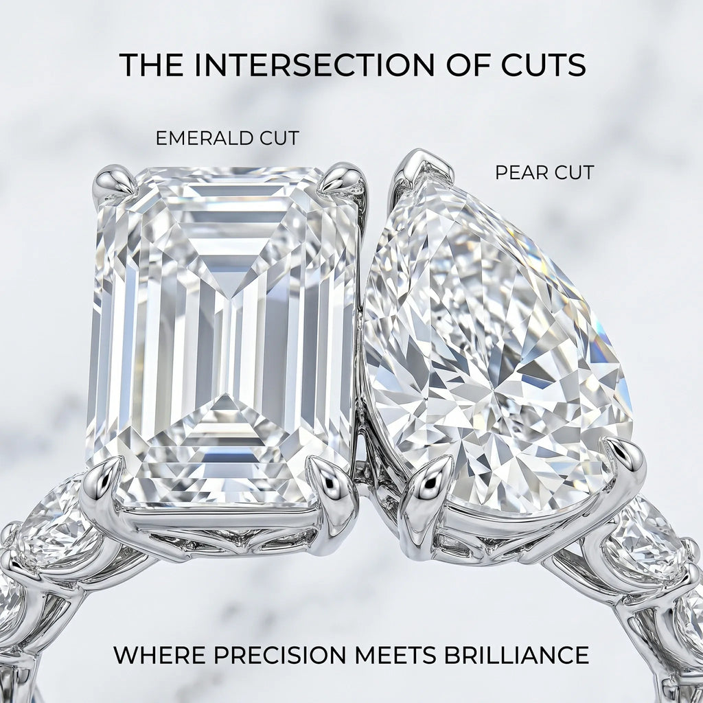 Two Hearts, One Eternal Glow: The "Toi et Moi" Statement Ring for the Woman of Elegance--Last Day Sale🔥90% OFF