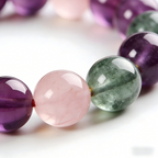 Purple Serenity Natural Stone Bracelet