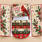 🔥LAST DAY 50% OFF - 2026 New 🎅💳 Waterfall Christmas Gift Card Booklet ✨