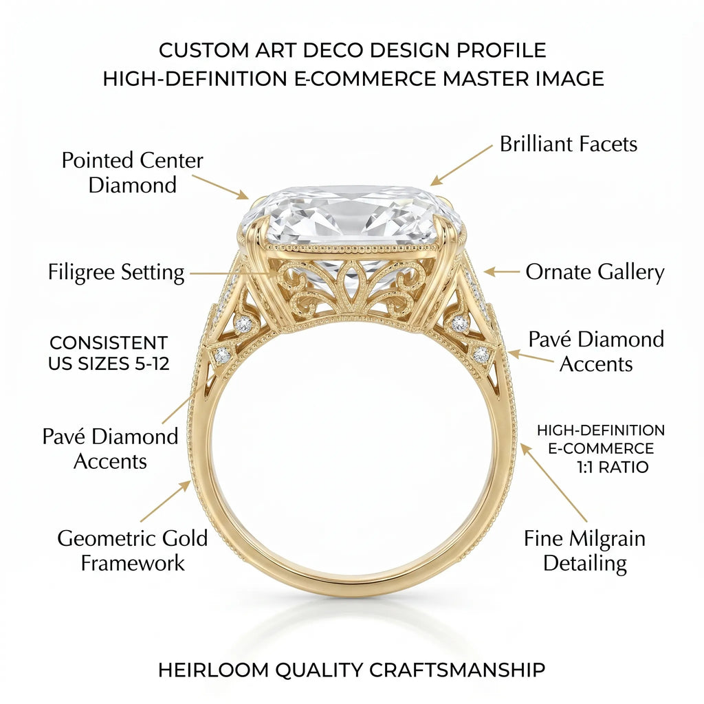 The Heirloom Collection: Vintage Elongated Cushion Ring for Everyday Brilliance--Last Day Sale-90% OFF🔥