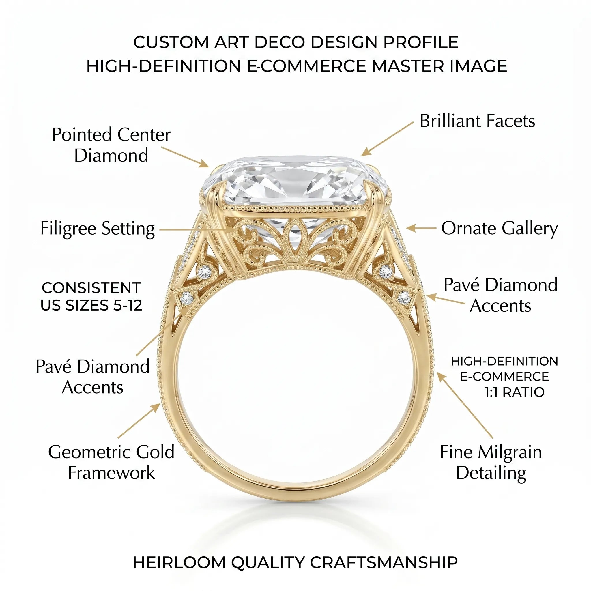 The Heirloom Collection: Vintage Elongated Cushion Ring for Everyday Brilliance--Last Day Sale-90% OFF🔥