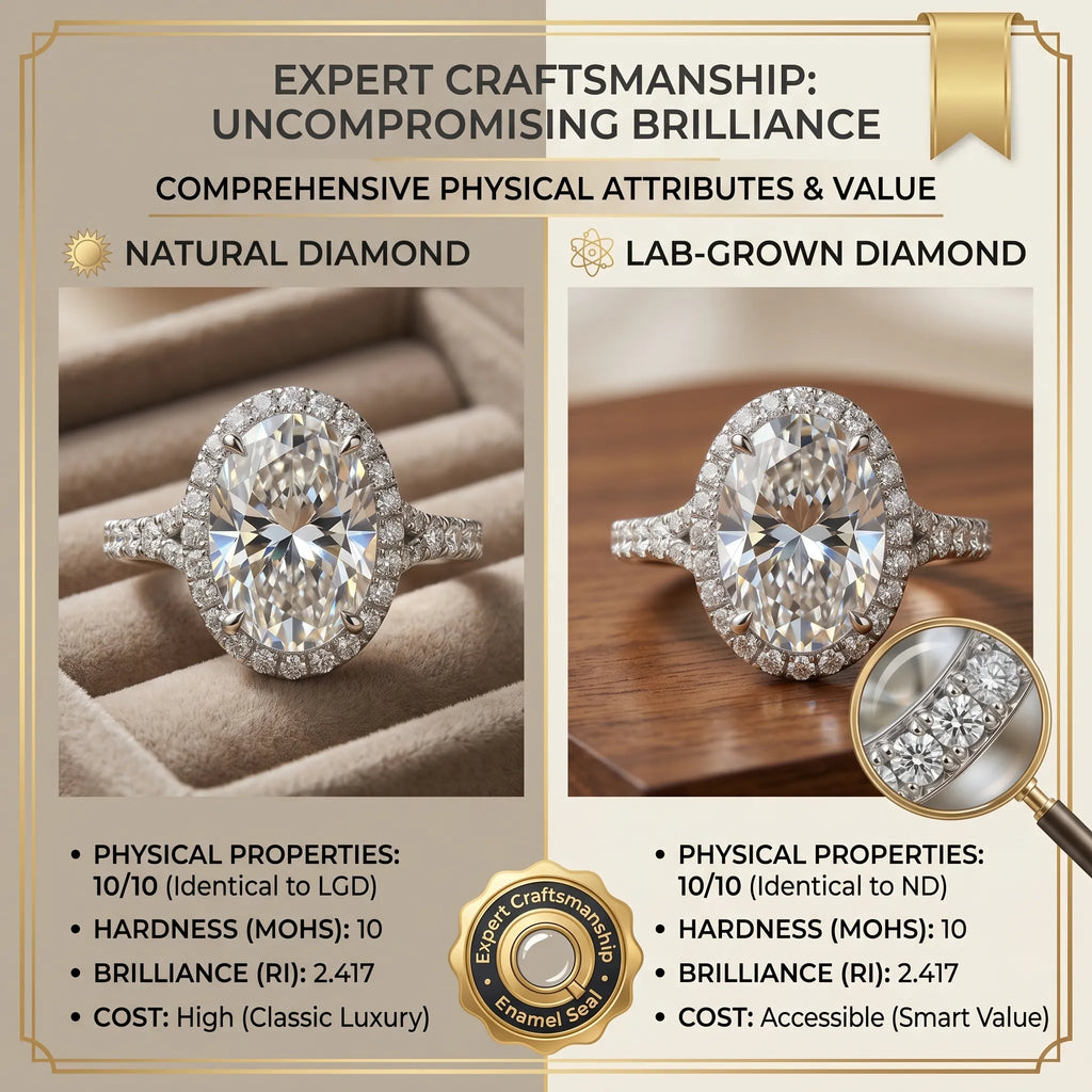 The Ultimate Anniversary Upgrade:  Oval Halo Split-Shank Ring – Flattering, Comfortable & Worry-Free Luxury--Last Day Sale-90% OFF🔥