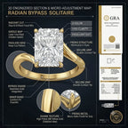 Timeless Grace Ergonomic Curvy Solitaire--Last Day Sale-90% OFF🔥