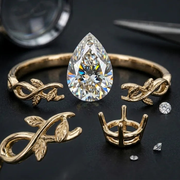 A Symbol of Your Journey: The Exquisite Vine-Crafted Diamond--Last Day Sale-90% OFF🔥