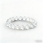 Pure Clarity Crystal Beaded Bracelet