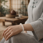 Pure Clarity Crystal Beaded Bracelet