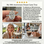 5.50 Ct Oval Lab-Grown Diamond Ring with Hidden Halo | The Ultimate Milestone Crown Jewel--Last Day Sale🔥90% OFF