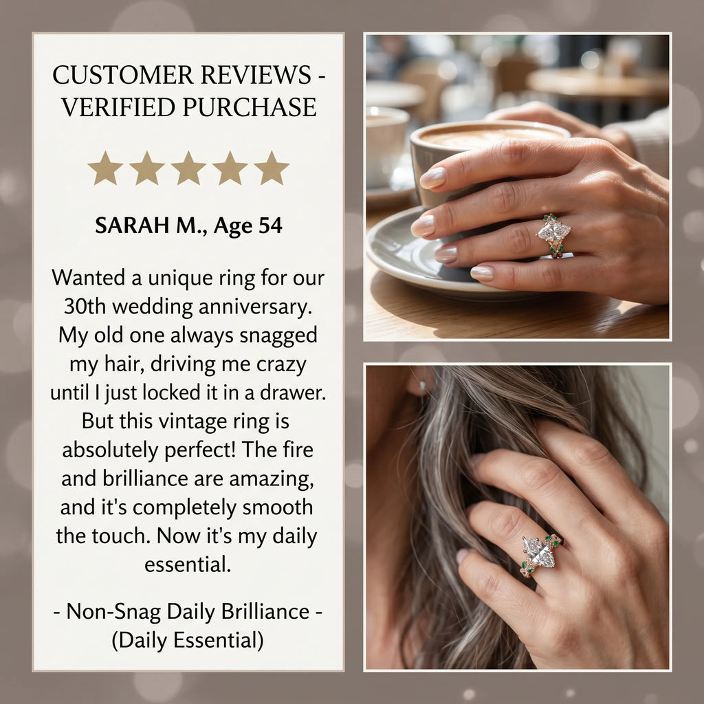 Elegance That Moves With You. The Ring You'll Never Want to Take Off--Last Day Sale-90% OFF🔥