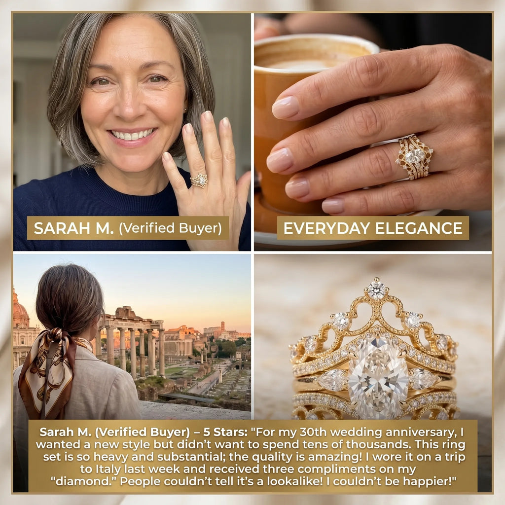 3 Rings. Infinite Charm. Elevate Your Everyday with Quiet Luxury--Last Day Sale-90% OFF🔥