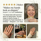 ThePear Ring: Snag-Free Tulip Setting & Flattering Elegance for Your Perfect Everyday Upgrade--Last Day Sale-90% OFF🔥
