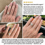 The Ultimate Worry-Free Travel Ring: 100% Sparkle, Zero Anxiety--Last Day Sale-90% OFF🔥