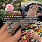 The Milestone Ring: Lab-Grown Brilliance for Everyday Luxury--Last Day Sale-90% OFF🔥