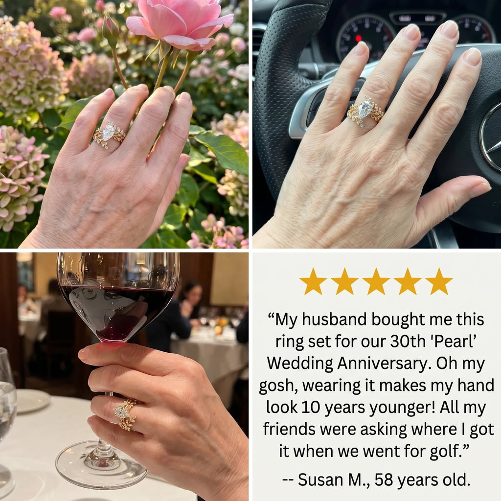 The 'Eternal Vine' Pear Enhancer Set: Elongate Your Fingers & Celebrate Your Growing Love--Last Day Sale-90% OFF🔥