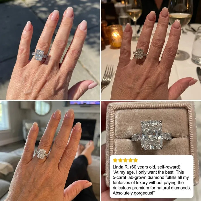 Radiant Cushion Cut Diamond – Elegance Redefined for Your Special Moment--Last Day Sale-90% OFF🔥