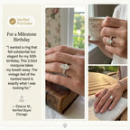 Sophisticated Grace: The Ultimate Finger-Slenderizing Statement Ring--Last Day Sale-90% OFF🔥