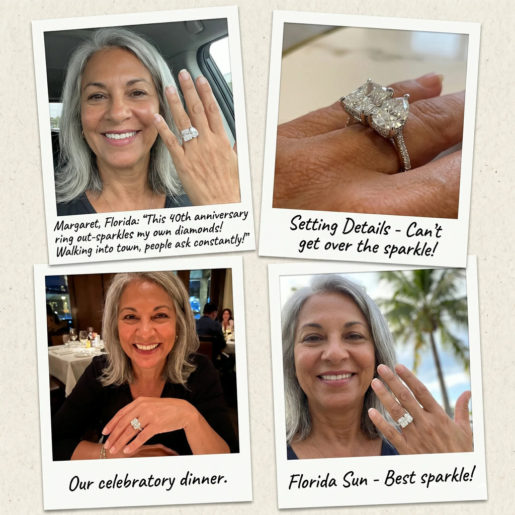 Two Hearts, One Eternal Glow: The "Toi et Moi" Statement Ring for the Woman of Elegance--Last Day Sale🔥90% OFF