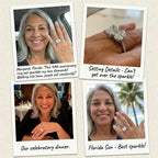 Two Hearts, One Eternal Glow: The "Toi et Moi" Statement Ring for the Woman of Elegance--Last Day Sale🔥90% OFF