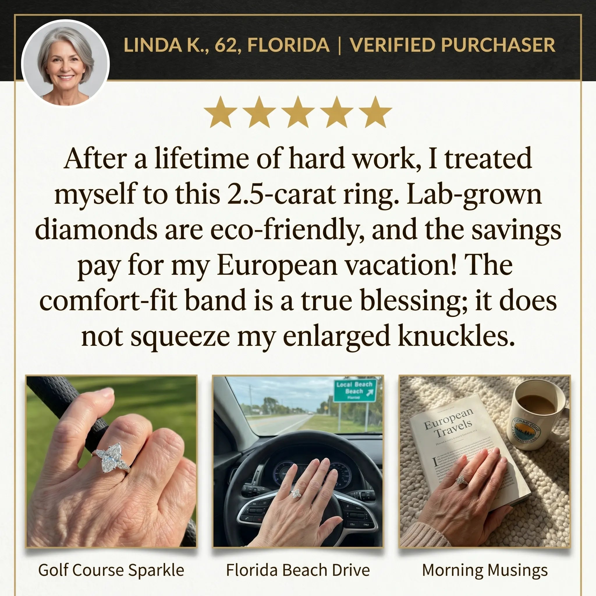 Timeless Elegance: Flattering Marquise Cut Lab Diamond Statement Ring--Last Day Sale-90% OFF🔥