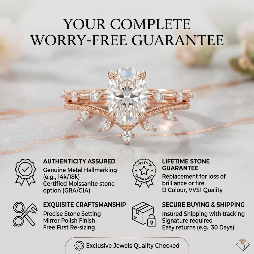 The "Blooming Daisy" Oval & Leafy Nesting Ring Set | 3-in-1 Versatile Anniversary Upgrade --Last Day Sale🔥90% OFF