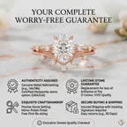 The "Blooming Daisy" Oval & Leafy Nesting Ring Set | 3-in-1 Versatile Anniversary Upgrade --Last Day Sale🔥90% OFF