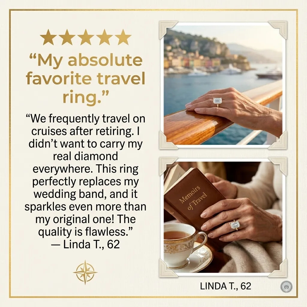 The Perfect Travel Companion: Leave Your Heirlooms Safe, Travel in 3-Carat Style--Last Day Sale-90% OFF🔥