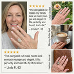 The Heirloom Collection: Vintage Elongated Cushion Ring for Everyday Brilliance--Last Day Sale-90% OFF🔥