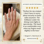 Experience Sophisticated Brilliance: Your New Everyday Signature Ring--Last Day Sale-90% OFF🔥
