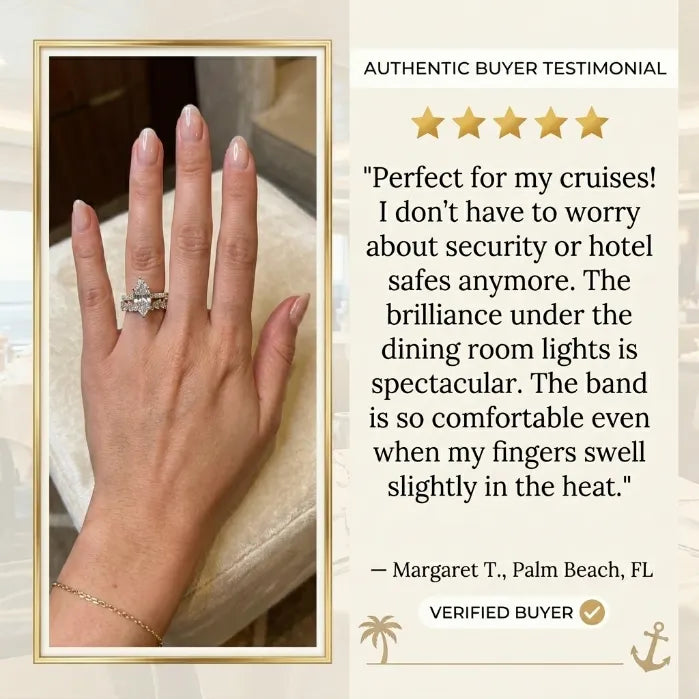 Experience Sophisticated Brilliance: Your New Everyday Signature Ring--Last Day Sale-90% OFF🔥