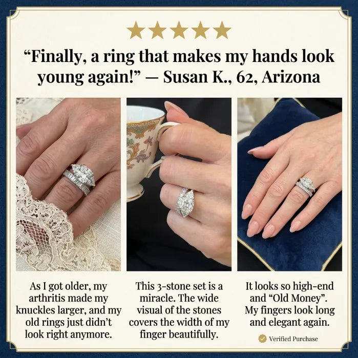 Double the Brilliance: The Perfect Stackable Silhouette for the Modern Elegant Woman--Last Day Sale-90% OFF🔥