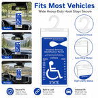 🔥Last Day 90% OFF🔥❄️🔥🚗 Handicap Parking Placard Holder( 2 Pcak )