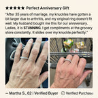 The Timeless Brilliance Eternity Band | Cloud-Comfort Fit & Flawless Sparkle--Last Day Sale-90% OFF🔥