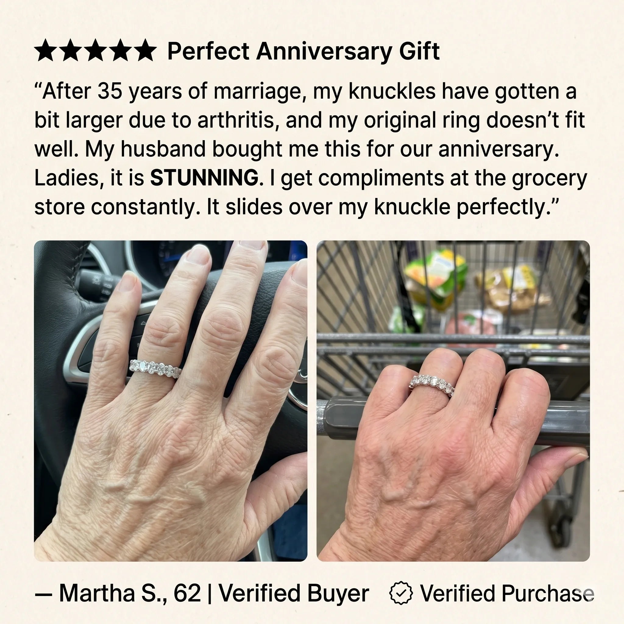 The Timeless Brilliance Eternity Band | Cloud-Comfort Fit & Flawless Sparkle--Last Day Sale-90% OFF🔥