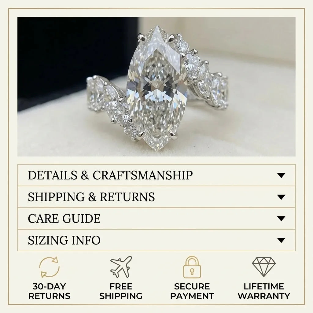 The Milestone Ring: Lab-Grown Brilliance for Everyday Luxury--Last Day Sale-90% OFF🔥