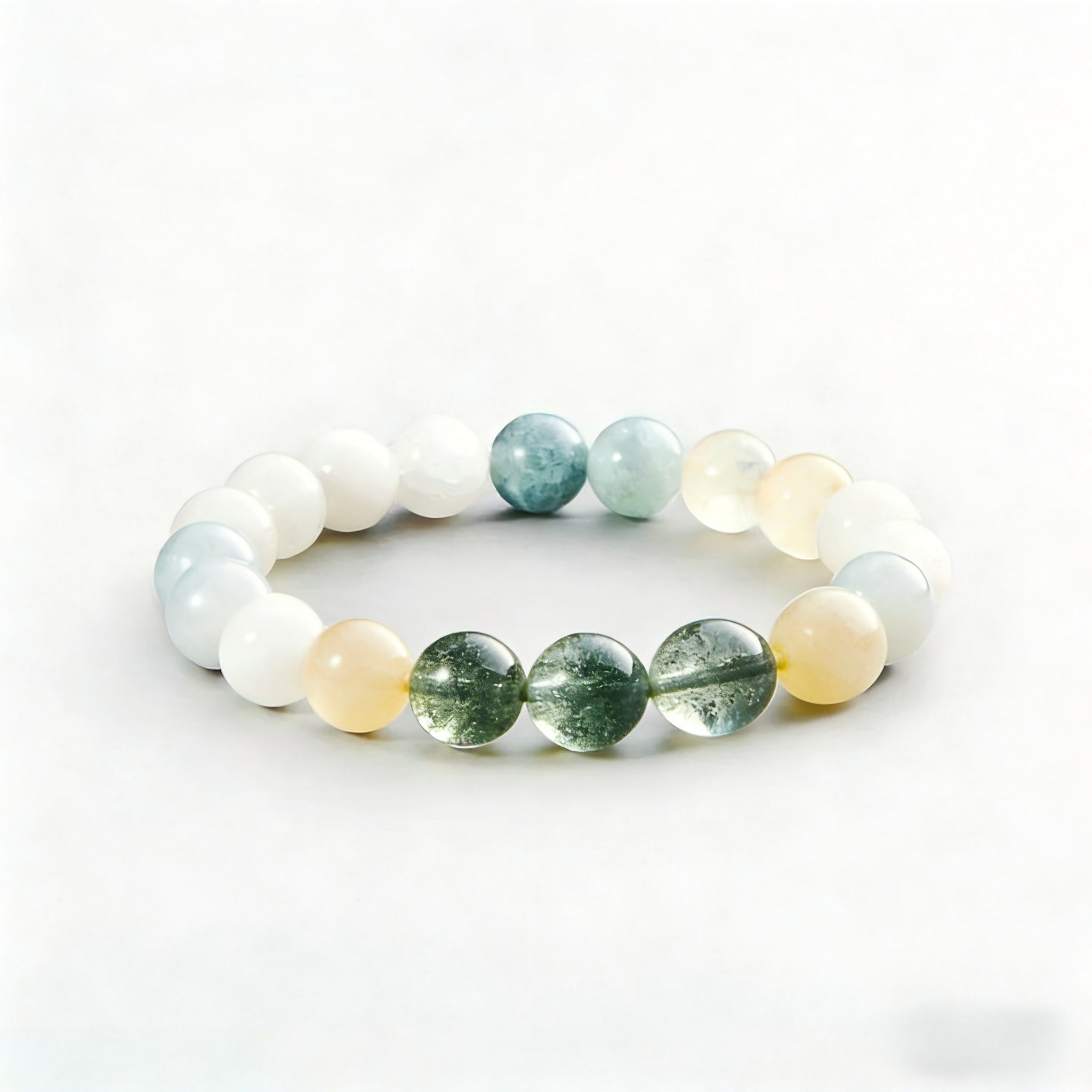 Ocean Forest Harmony Gemstone Bracelet
