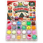 🔥Last Day 90% OFF🔥Dumpling Advent Calendar - Christmas Birthday Gifts For Mom, Dad, Brother, Sister, Kids - Merry Little Dumplings