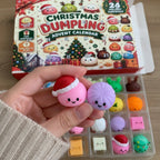🔥Last Day 90% OFF🔥Dumpling Advent Calendar - Christmas Birthday Gifts For Mom, Dad, Brother, Sister, Kids - Merry Little Dumplings