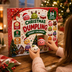 🔥Last Day 90% OFF🔥Dumpling Advent Calendar - Christmas Birthday Gifts For Mom, Dad, Brother, Sister, Kids - Merry Little Dumplings