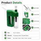 🔥Last Day 50% OFF🔥❄️ – Portable Handheld Electric Filtration Device | Compact Glass Chamber Design with Electric-Assisted Operation & 6 Color Options ✨