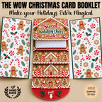 🔥LAST DAY 50% OFF - 2026 New 🎅💳 Waterfall Christmas Gift Card Booklet ✨