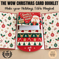 🔥LAST DAY 50% OFF - 2026 New 🎅💳 Waterfall Christmas Gift Card Booklet ✨
