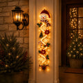 ✨Last Day 90% OFF✨– 🎄MerryCascade™ Glowing Christmas Door Hanger | 6 Festive Light Designs✨