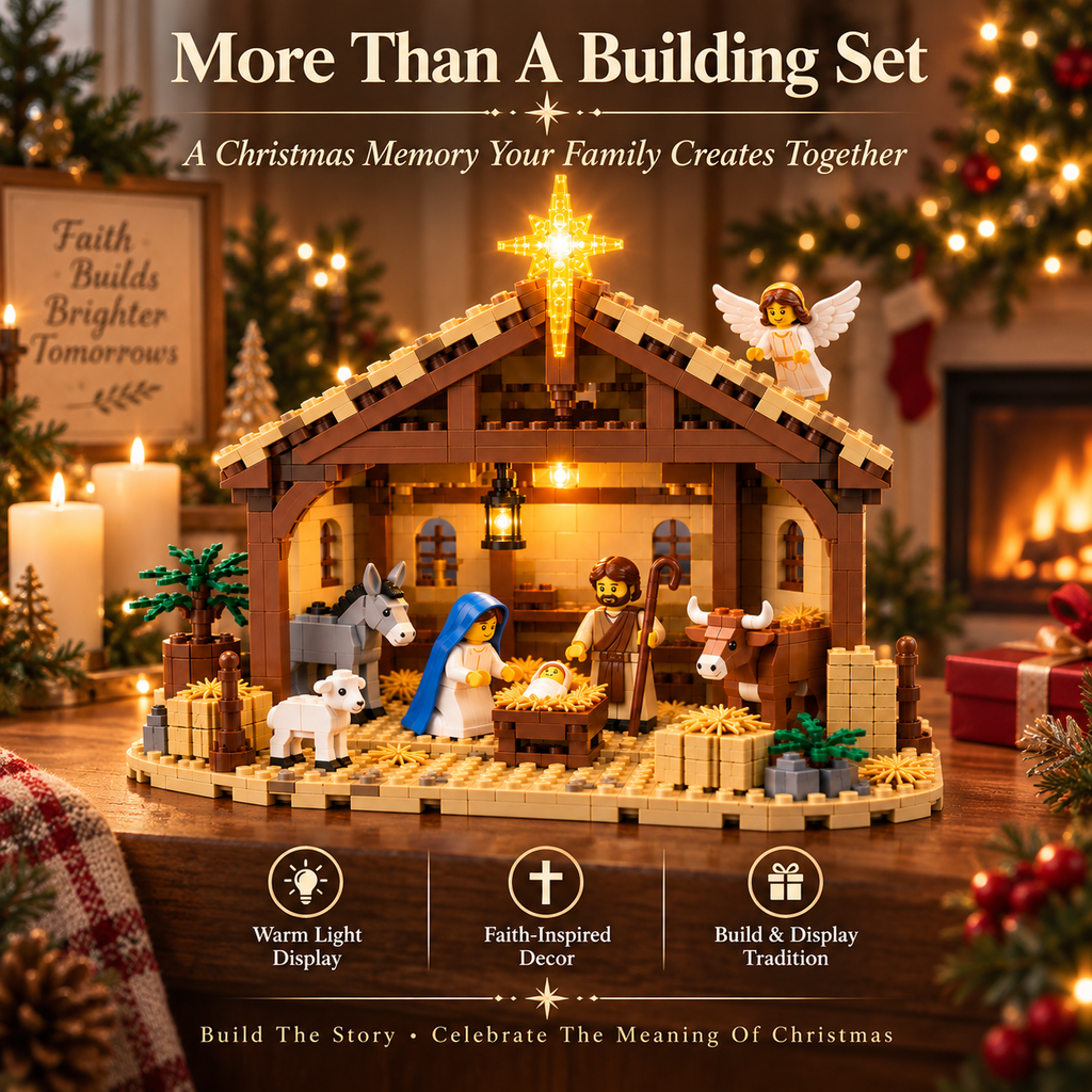 🔥Last Day 90% OFF🔥🌟The Nativity Story Building Block Set